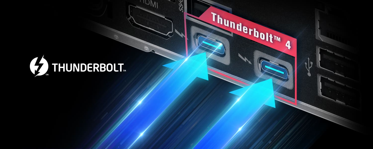 Thunderbolt™ 4/USB4 Type-C